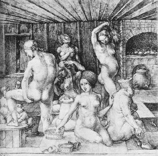 Albrecht Durer The Women's Bath France oil painting art